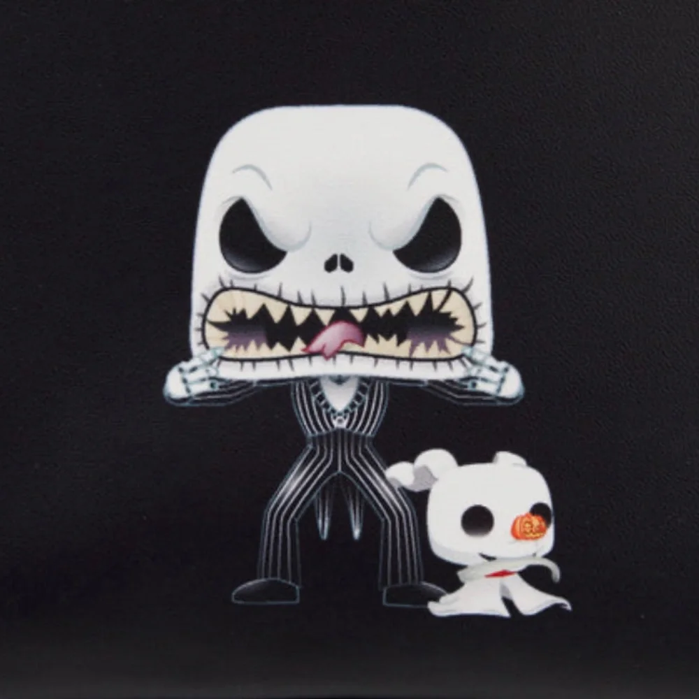 Loungefly Funko Pop! Jack Skellington Glow Mini Backpack - Picture 5 of 6